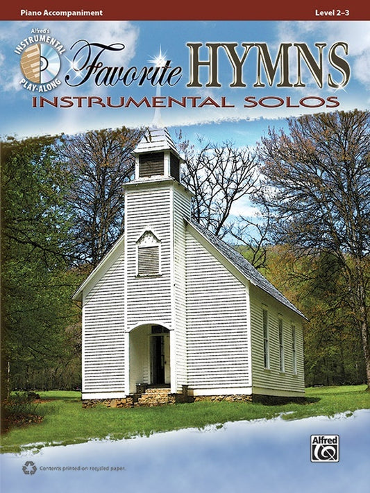 Favorite Hymns Instrumental Solos Piano Acc Book/CD