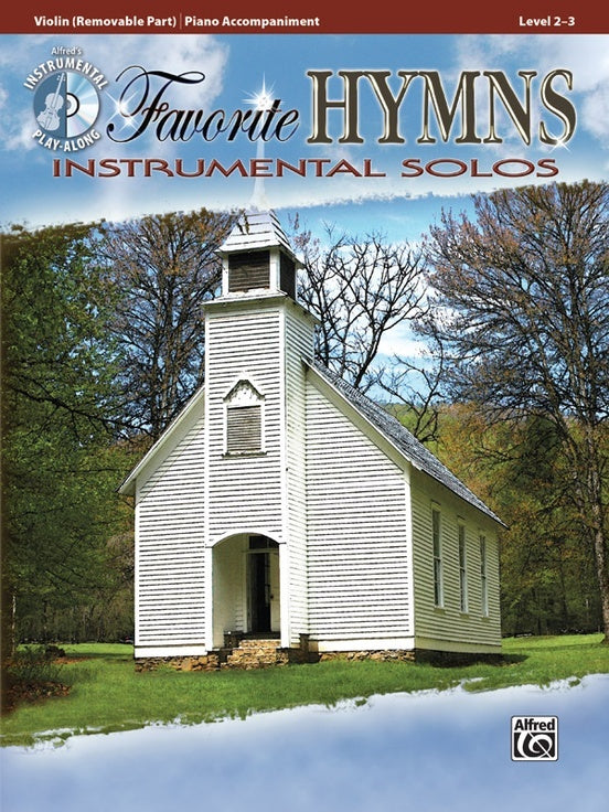 Favorite Hymns Instrumental Solos Violin Book/CD
