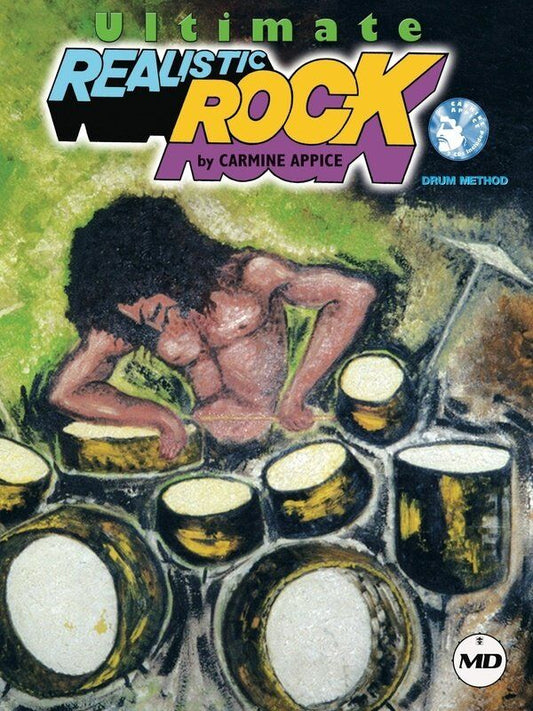 Appice Ultimate Realistic Rock Drum Method BK/OLA