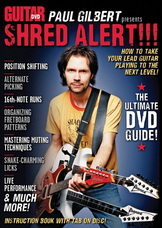 Paul Gilbert Presents Shred Alert DVD