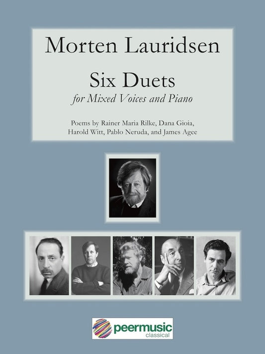 Lauridsen - 6 Duets For Mixed Voices/Piano