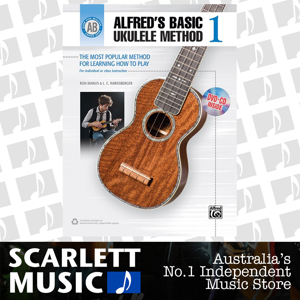 Alfreds Basic Ukulele Method 1 Book/CD/DVD — view 2