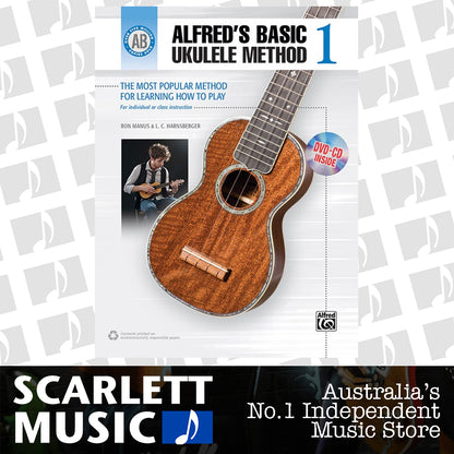 Alfreds Basic Ukulele Method 1 Book/CD/DVD — view 2