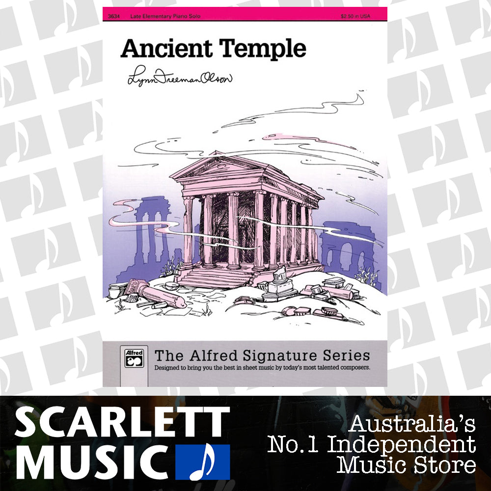 Ancient Temple Piano Sheet Music Level 4/5 — view 2