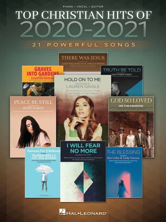 Top Christian Hits 2020-2021 Songbook for Piano, Vocal & Guitar - 20 Popular Songs