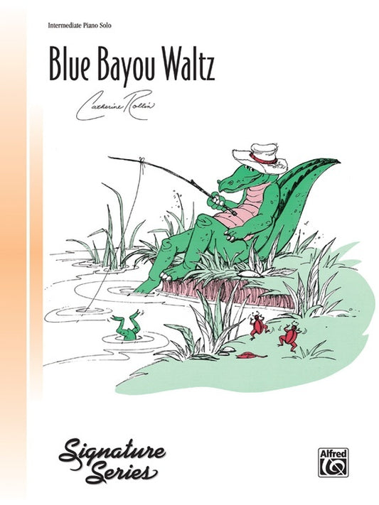 Blue Bayou Waltz Piano Sheet Music Level 4/5
