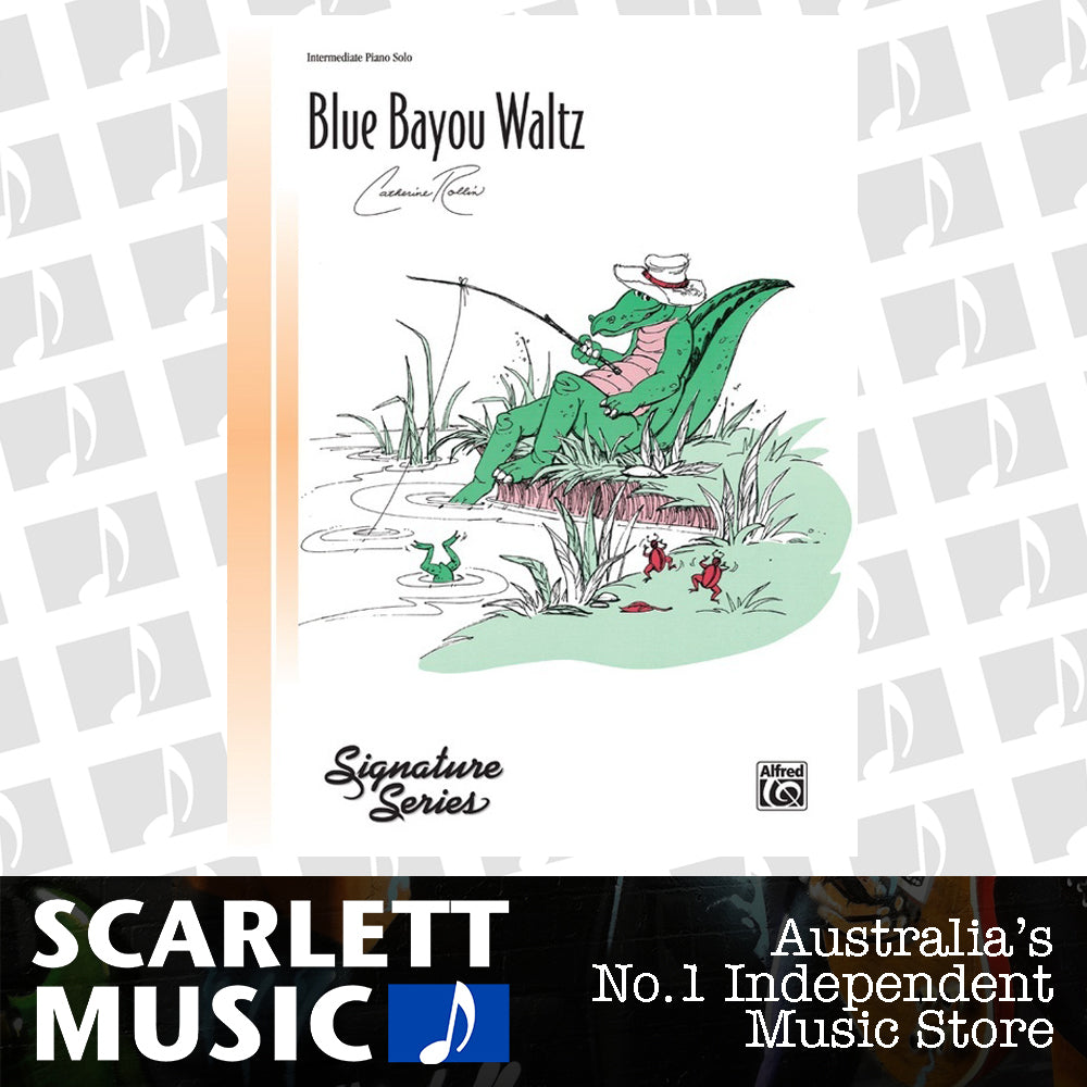 Blue Bayou Waltz Piano Sheet Music Level 4/5 — view 2
