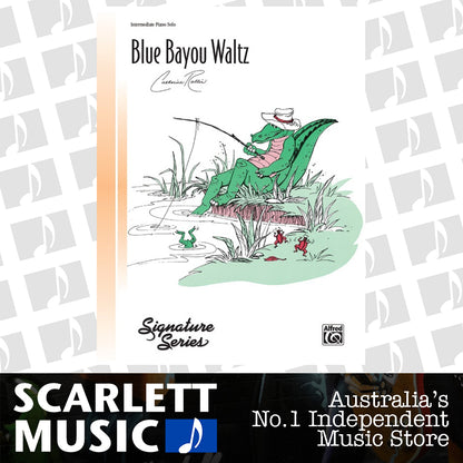 Blue Bayou Waltz Piano Sheet Music Level 4/5 — view 2