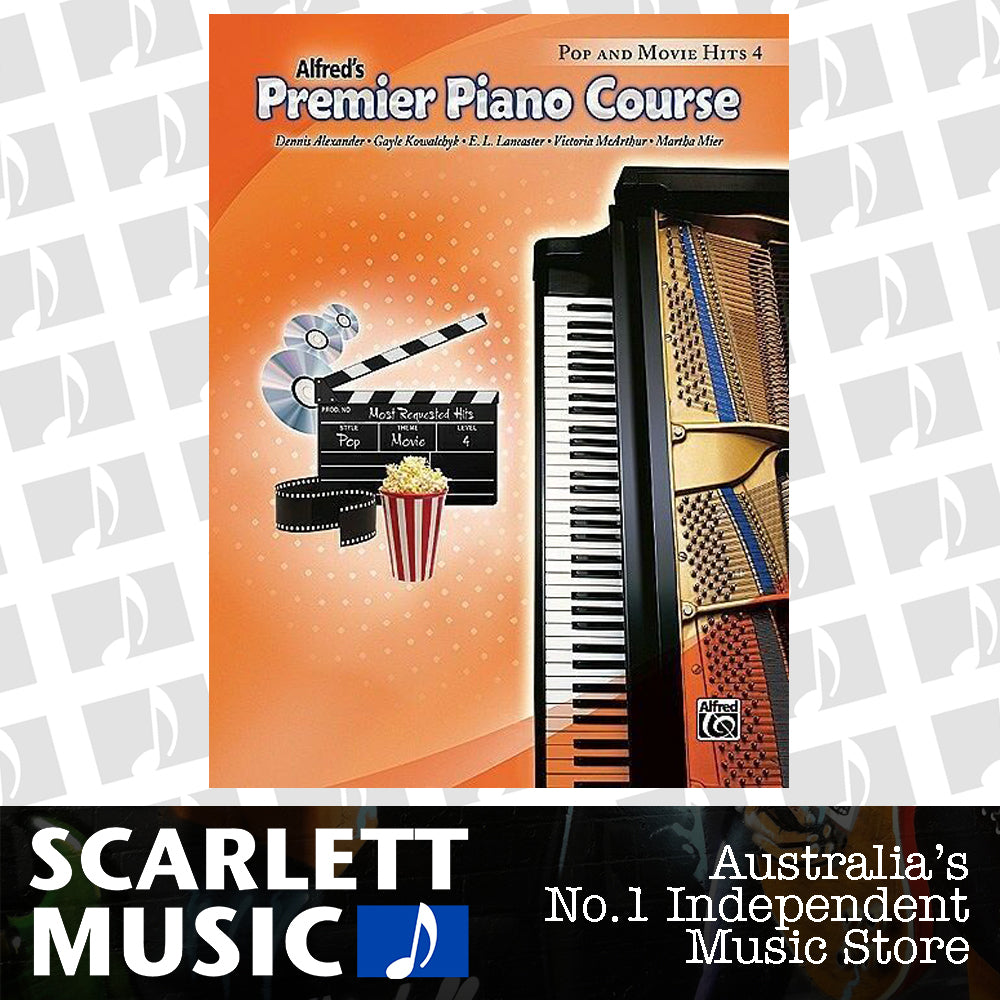 Alfred's Premier Piano Course - Pop and Movie Hits Book 4 — view 2