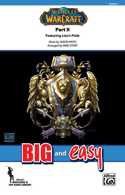 World of Warcraft Part II Concert Band Sheet Music Grade 2