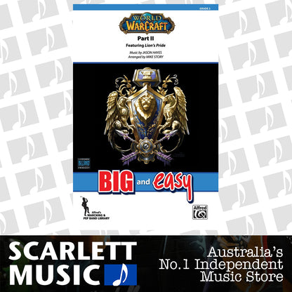 World of Warcraft Part II Concert Band Sheet Music Grade 2 — view 2