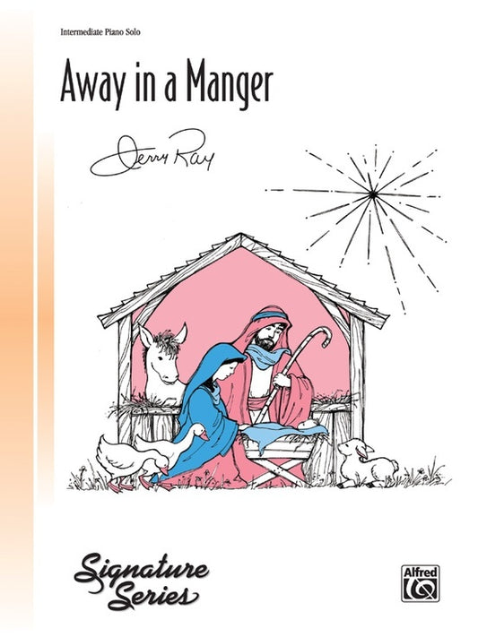 Away in a Manger Piano Sheet Music Level 4/5