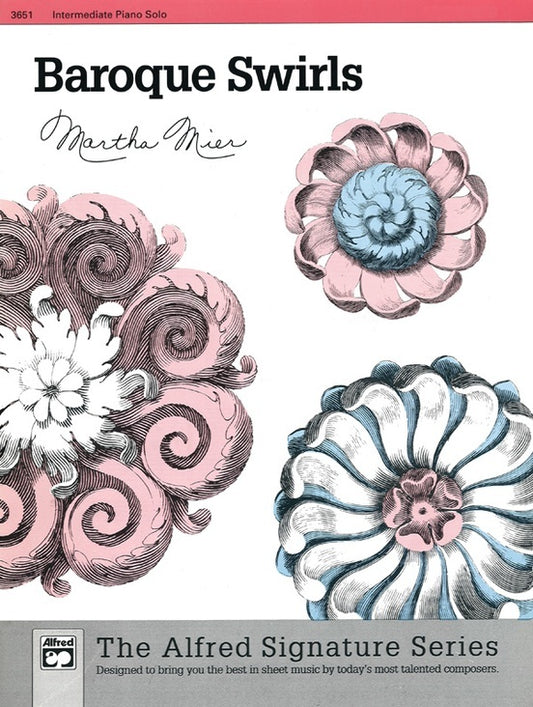 Baroque Swirls - Piano Solo