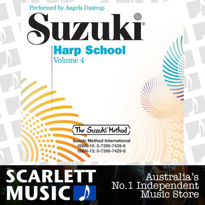 Suzuki Harp School Volume 4 CD - Folk Instrument Sheet Music — view 2