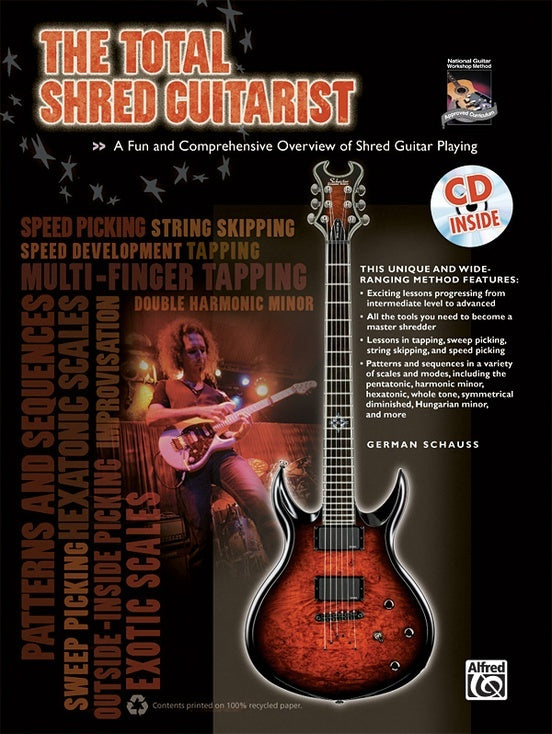 Total Shred Guitarist Book with CD