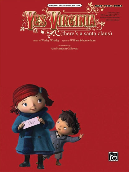 Yes Virginia (There's Santa Claus) PVG Sheet Music
