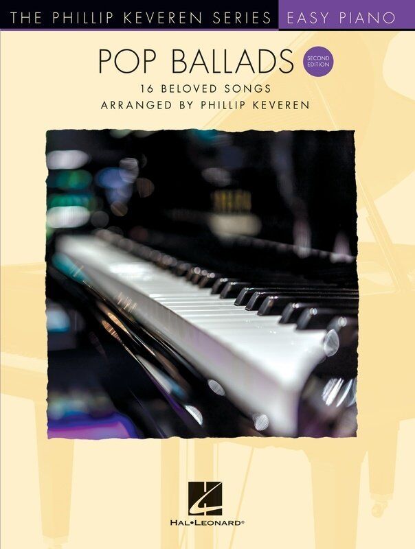 Pop Ballads Second Edition Keveren Easy Piano - 80 Pages, Hal Leonard