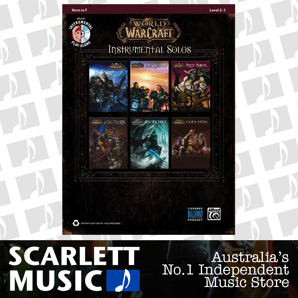 World of Warcraft Instrumental Solos French Horn Book and CD — view 2