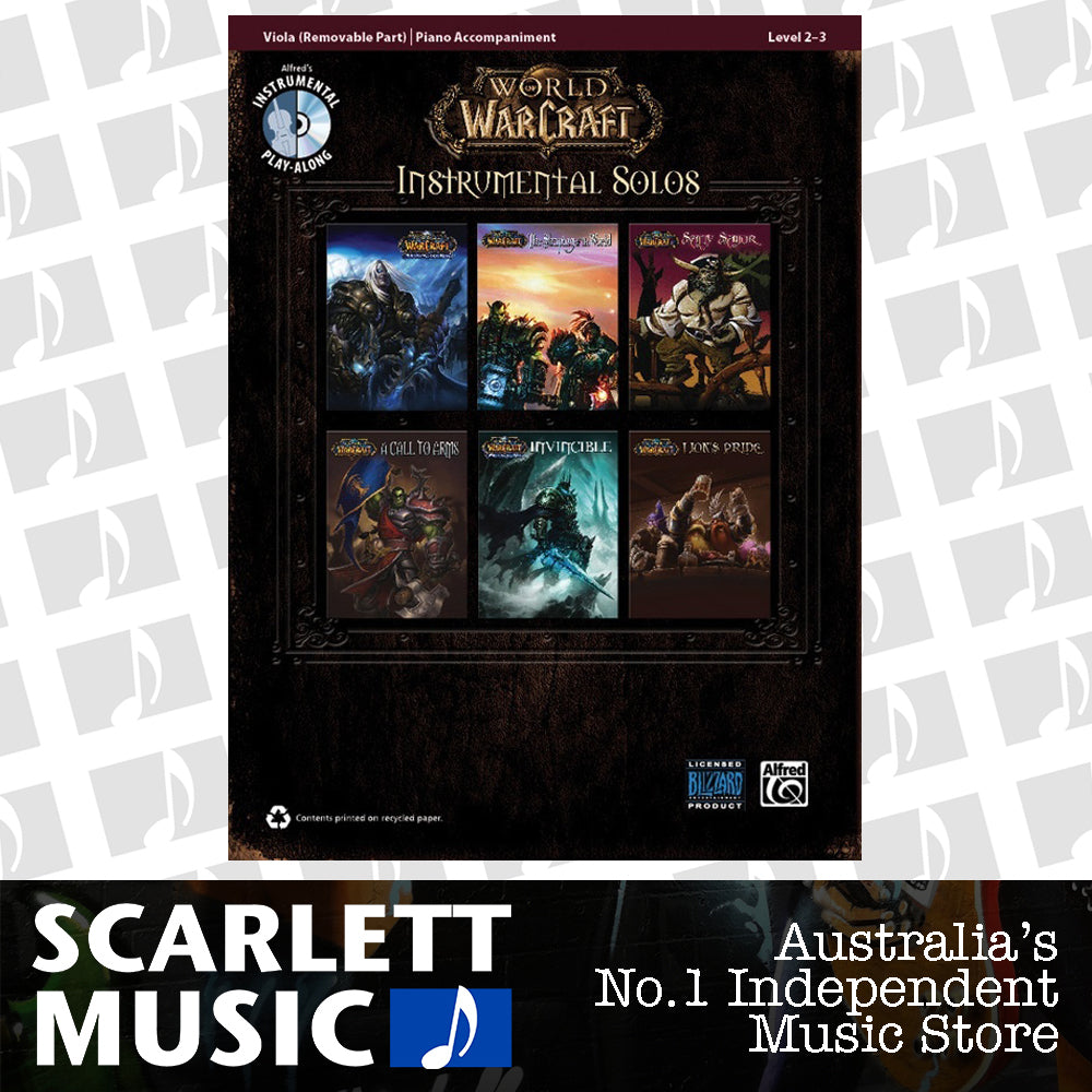 World of Warcraft Instrumental Solos for Viola Book and CD — view 2