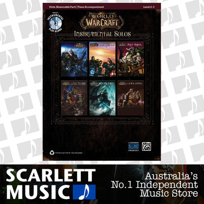 World of Warcraft Instrumental Solos for Viola Book and CD — view 2