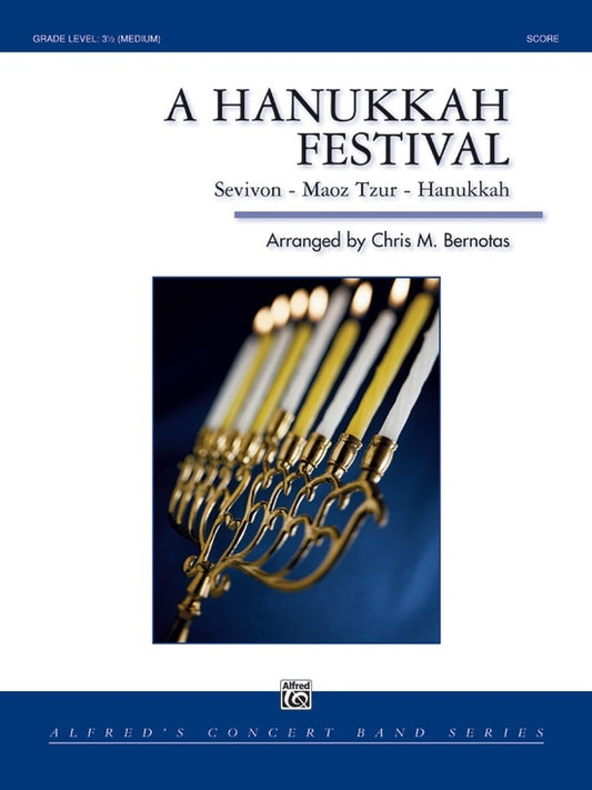 A Hanukkah Festival Concert Band Sheet Music Grade 3.5