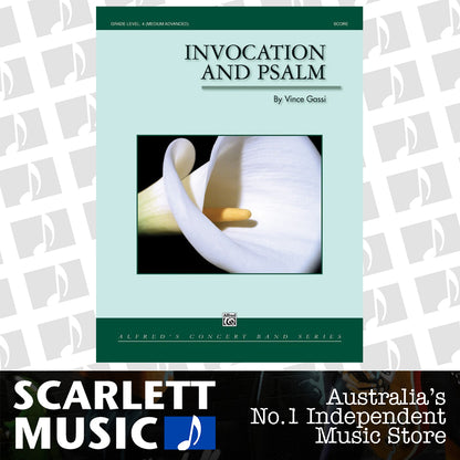 Invocation And Psalm Concert Band Gr 4 — view 2