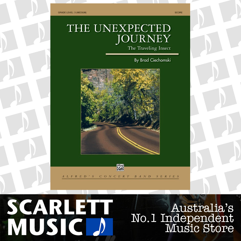 Unexpected Journey Concert Band Grade 3 Conductor Score — view 2