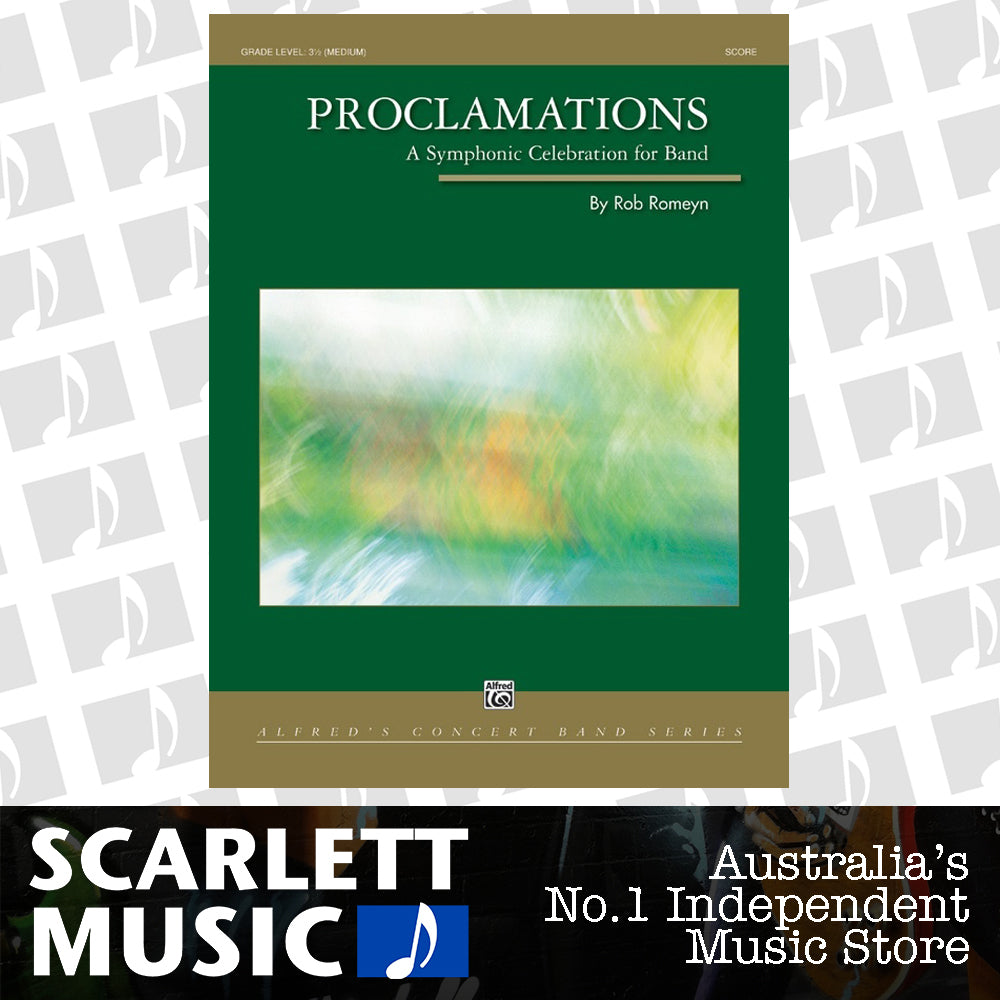 Proclamations A Symphonic Celebration Concert Band Gr 3.5 — view 2