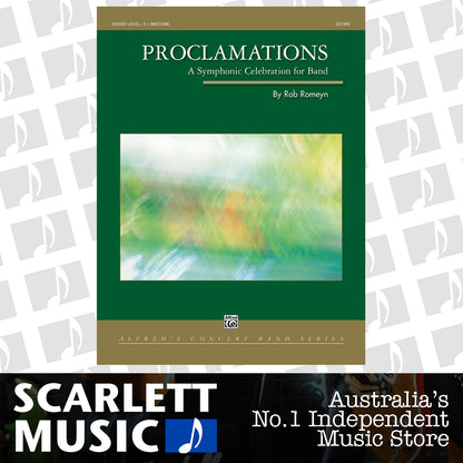 Proclamations A Symphonic Celebration Concert Band Gr 3.5 — view 2
