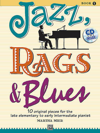 Jazz Rags and Blues Book 1 and CD