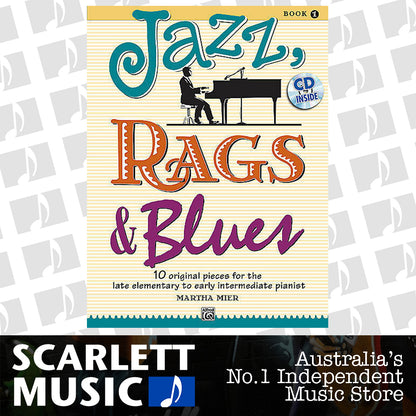 Jazz Rags and Blues Book 1 and CD — view 2