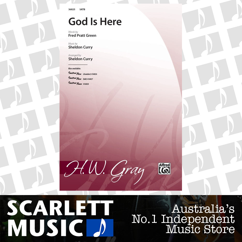 God Is Here SATB — view 2