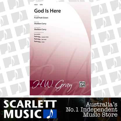 God Is Here SATB — view 2