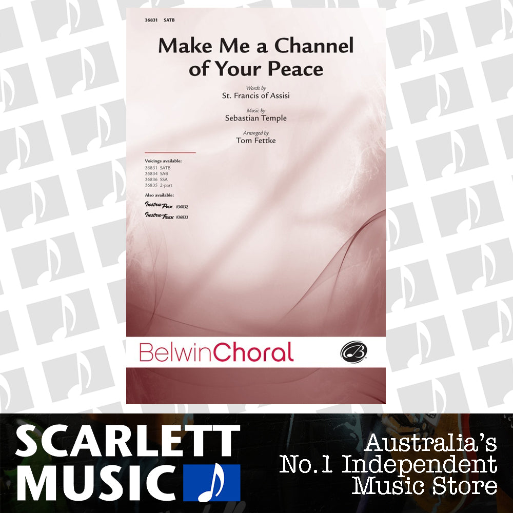 Make Me A Channel Of Your Peace SATB — view 2