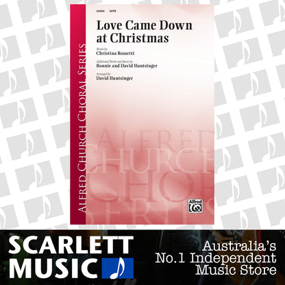 Love Came Down At Christmas SATB — view 2