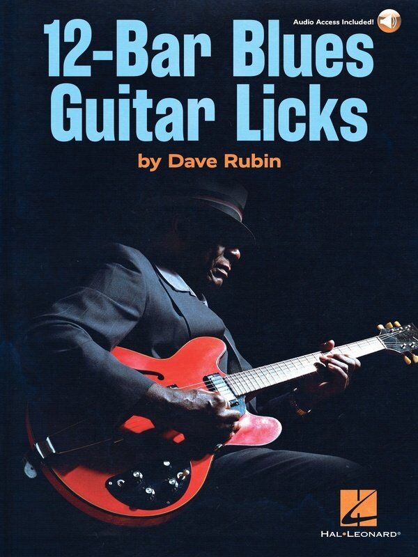 12-Bar Blues Guitar Licks Book by Dave Rubin