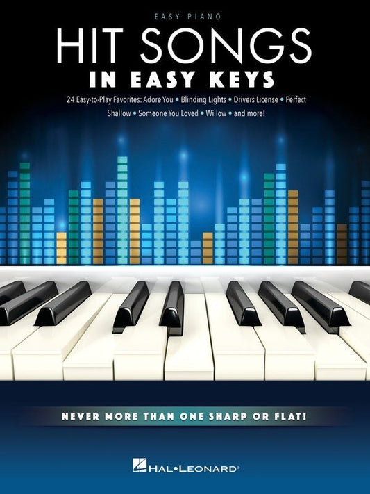 Hit Songs in Easy Keys - Easy Piano Songbook