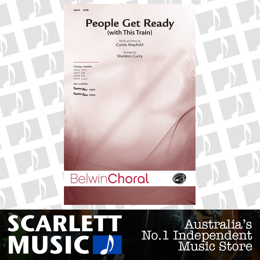 People Get Ready SATB — view 2