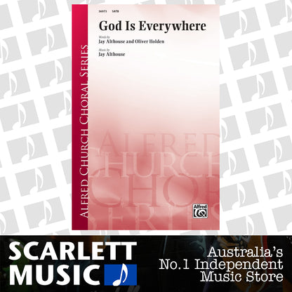 God Is Everywhere SATB — view 2