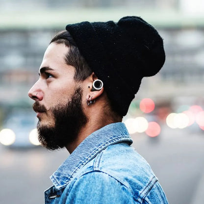 Knops Adjustable Earplugs - Black with Volume Dial, 4 Acoustically Tuned Settings, Includes Silicone & Foam Tips, Carry Case, Hearing Protection — view 2