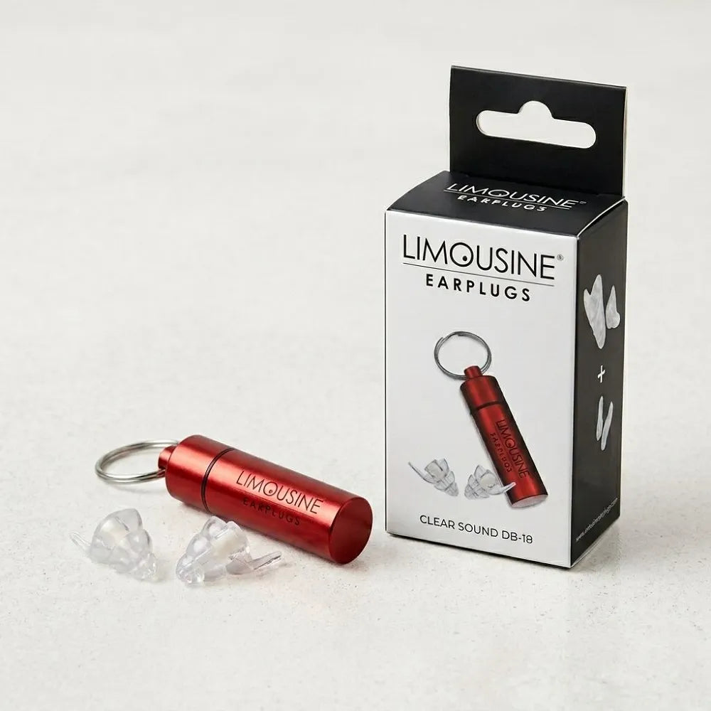 Limousine Clear Sound Earplugs with 18dB Filter for Musicians and Concertgoers — view 2