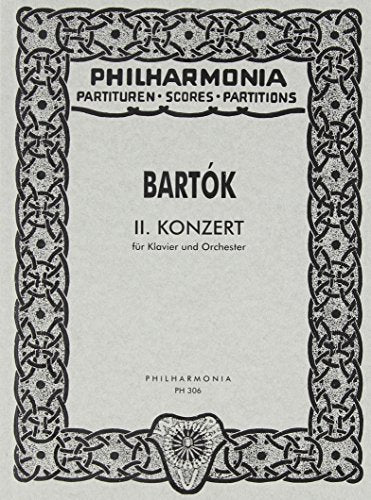 Piano Concerto No2 Score (Softcover Book)
