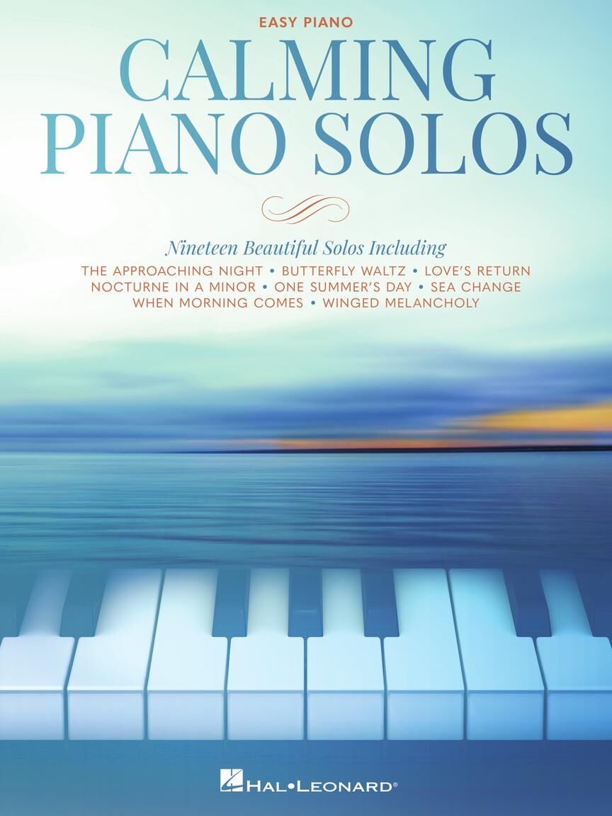 Calming Piano Solos - Easy Piano Solo Sheet Music Hal Leonard 370658