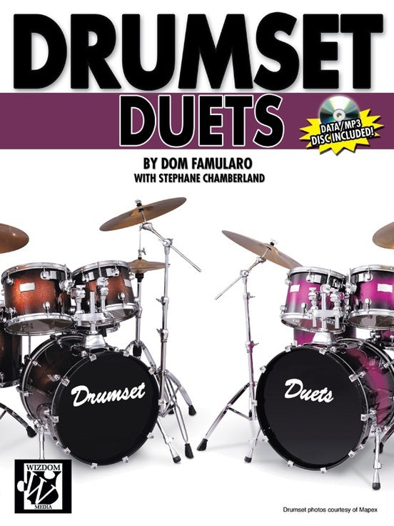 Drumset Duets Book/CDrom