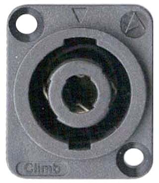 AMS 3713 Speakon Style Panel Female 4 Conductor