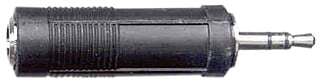 AMS 3715 3.5 Stereo Plug To 6.3 Stereo Female