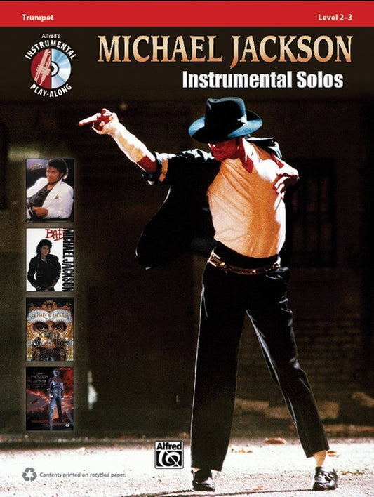 Michael Jackson Instrumental Solos Trumpet Book/CD