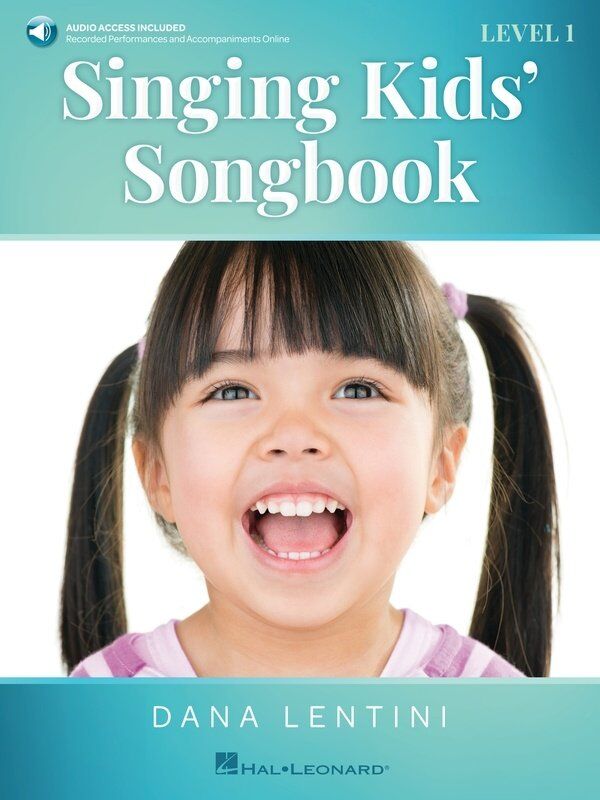 Singing Kids' Songbook Level 1 by Hal Leonard - 108 Pages, Piano, Vocal Lead Sheet, Activity Pages, Online Recordings