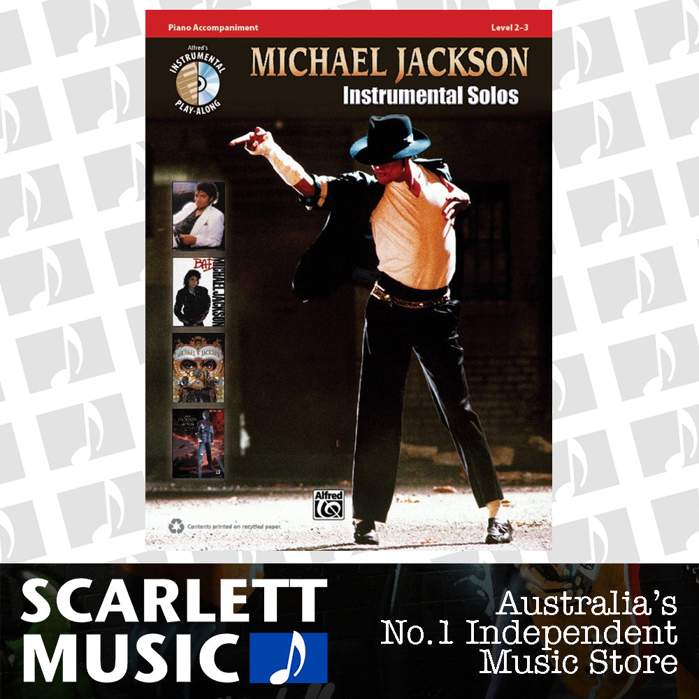 Michael Jackson Instrumental Solos Piano Acc Book/CD — view 2