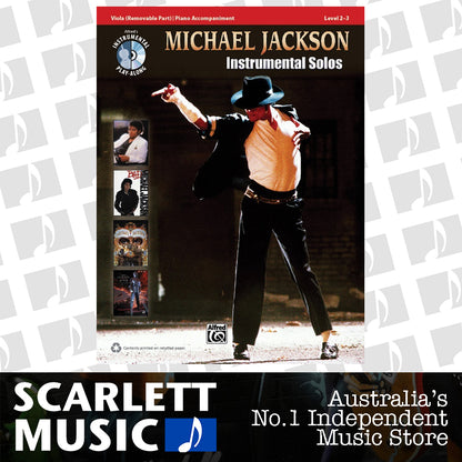 Michael Jackson Instrumental Solos Viola Book/CD — view 2
